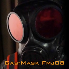 (FMJ08)Luxury Customize Handmade Latex Rubber Gas Mask Fetish Wear (FMJ08)Luxury Customize Handmade Latex Rubber Gas Mask Fetish Wear